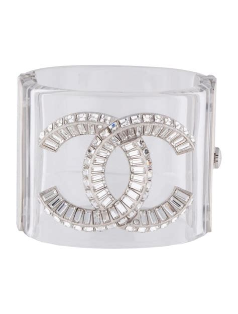 chanel lucite cuff replica